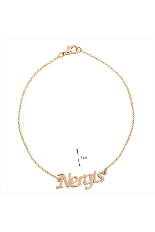 Nergis isimli kolye (Kişiye Özel) - Sarı