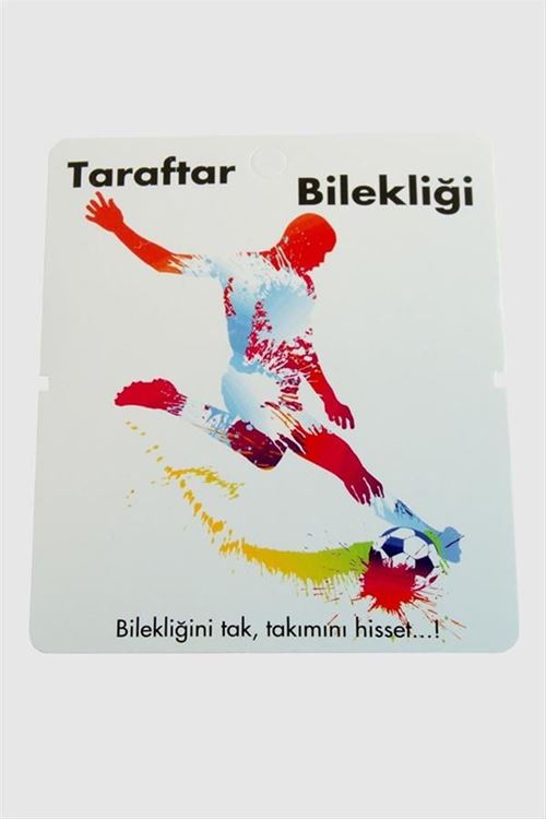 Taraftar Bileklik Kartı - Beyaz