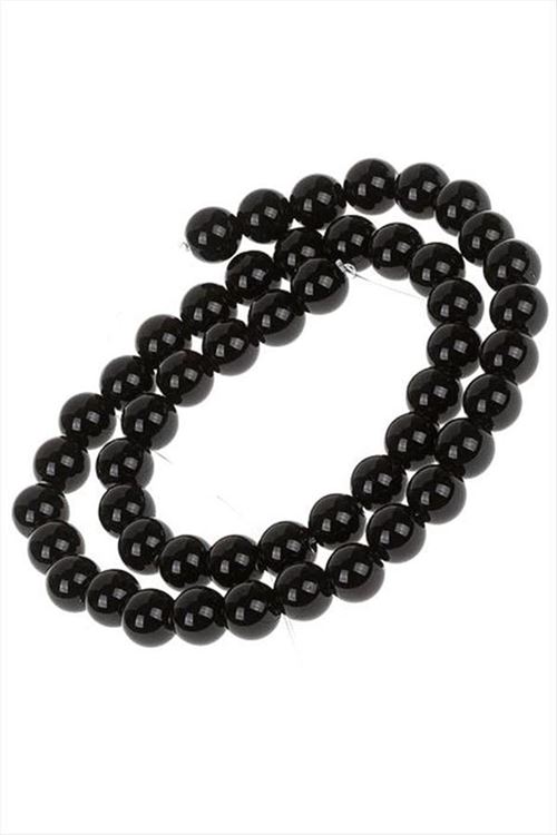 8 mm Parlak Onix - 2 Kalite - Siyah