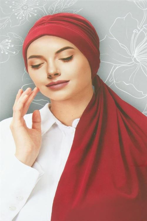 Siyah Dubai Şal Bone - Siyah