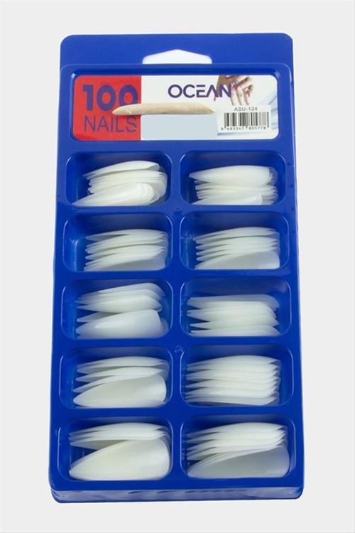 Ocean Takma Tırnak 100 Adet - Krem