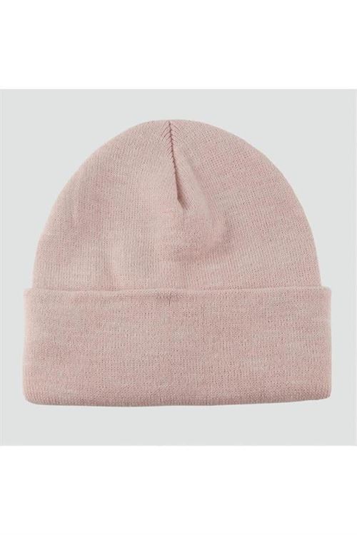 Çift Kat 1 nci kalite renkli bere ( Toptan Bere Eldiven ) - toz pembe