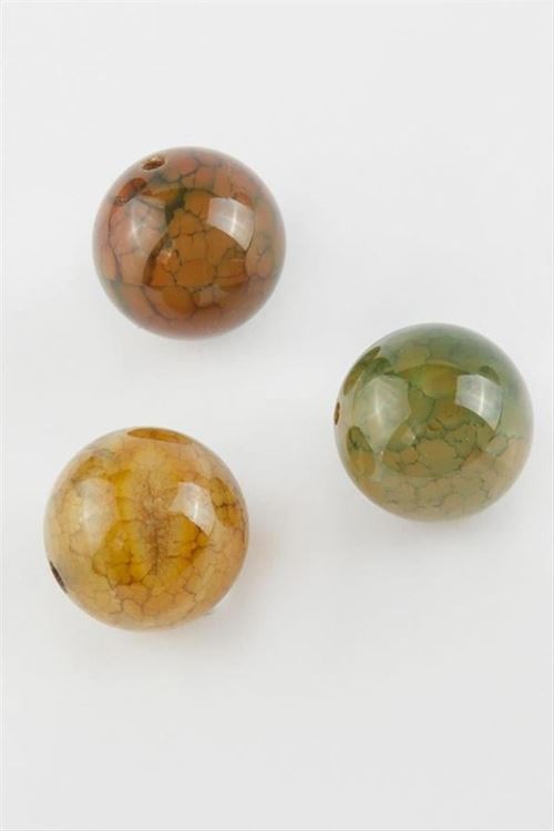 Hint Akik Doğaltaş Kolye Ucu 1,8 cm - Karışık Renk 1