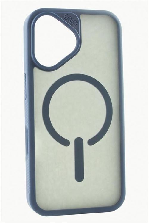 iPhone 16 Lüx Magsaff Kapak Kılıf - Mavi
