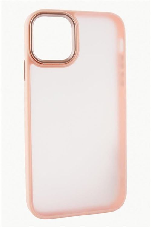 iPhone 15 Pro Renkli Lüx Newxu Silikon Kılıf - Yavruağzı