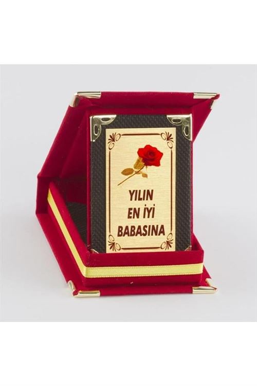 Yılın En İyi Babasına Plaketi - Kırmızı