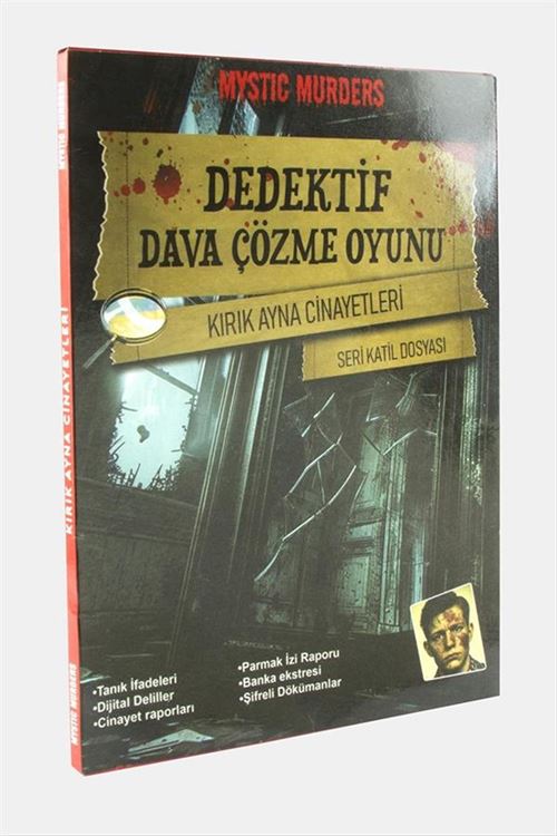 Kırık Cinayetleri Dedektif Dava Çözme Oyunu - Sarı