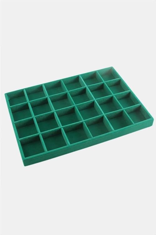 24 Bölmeli Anfora Tabla - Yeşil