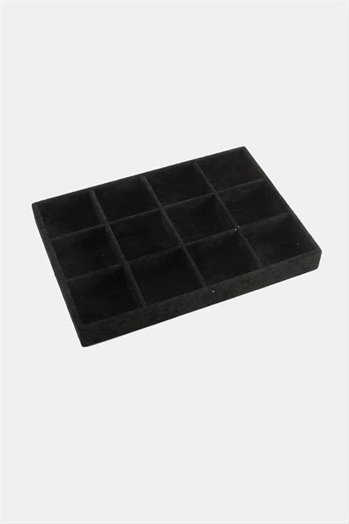 12 Bölmeli Anfora Tabla - Siyah