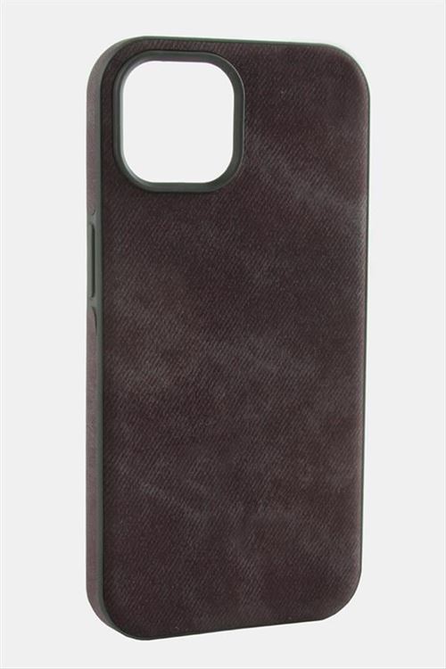 iPhone 12/12 Pro Nubuk Lüx Velvet Silikon Kılıf - Mor