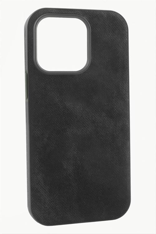 iPhone 14 Pro Max Nubuk Lüx Velvet Silikon Kılıf - Siyah