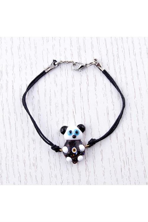 Panda Cam Bileklik - Karışık Renk 1