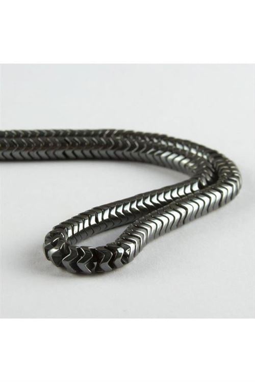 Burgulu Hematit Taşı 6 mm - Antrasit