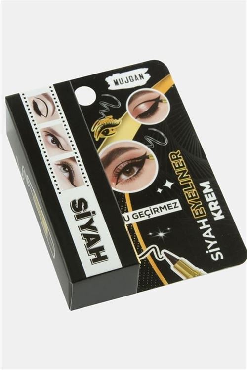 Müjgan Eyeliner Krem (Siyah Sürme) - Siyah