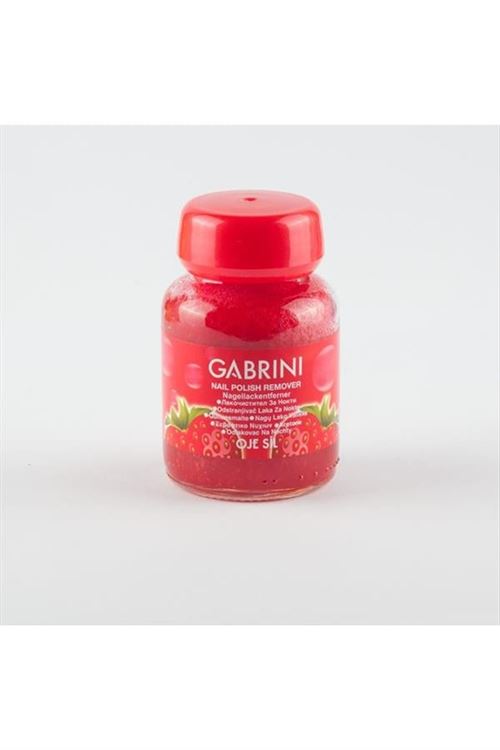Gabrini Oje Sil Süngerli Cam Aseton 75 ml - Kırmızı