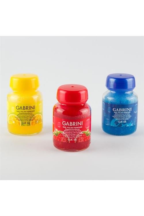 Gabrini Oje Sil Süngerli Cam Aseton 75 ml - Sarı