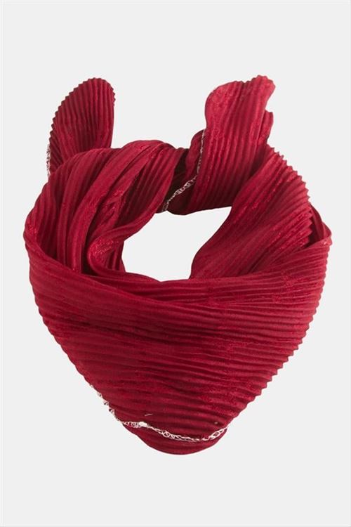Zr Karışık Pliseli Fular 50 cm - Karışık Renk 1