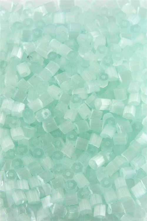 4 mm Silindir Kum Boncuk 50 Gram - Yeşil
