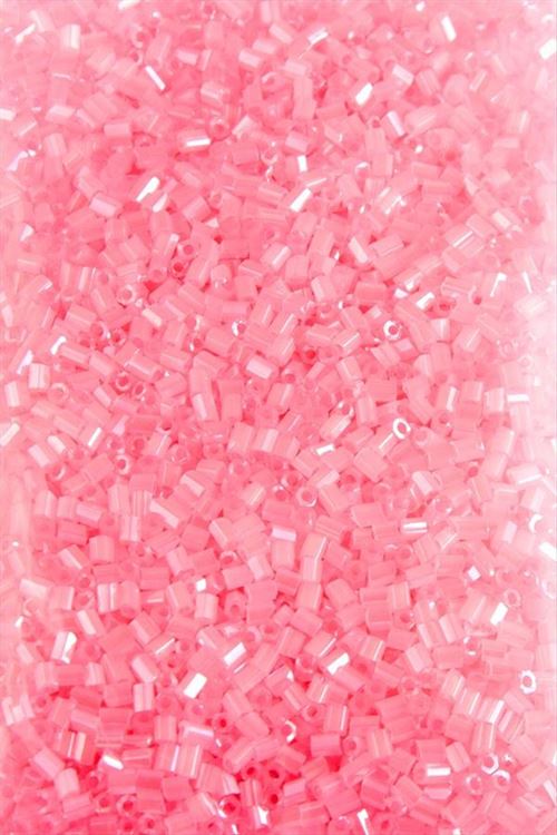 2 mm Silindir Kum Boncuk 50 Gram - Şeker Pembesi