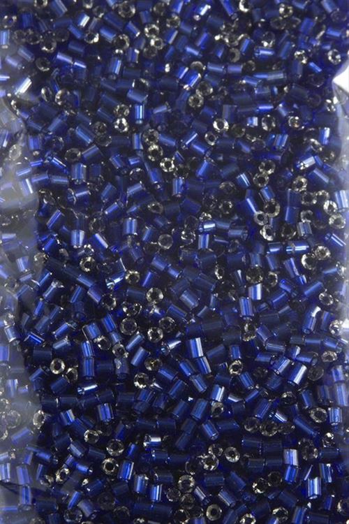 2 mm Silindir Kum Boncuk 50 Gram - Lacivert