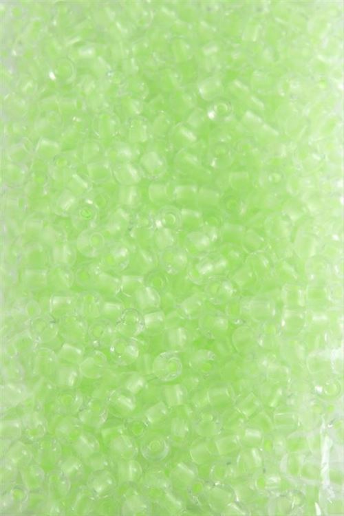 4 mm Yuvarlak Kum Boncuk 50 Gram - Yeşil