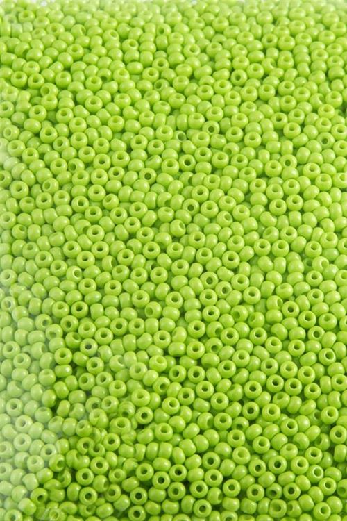 2 mm Yuvarlak Kum Boncuk 50 Gram - Yeşil-1