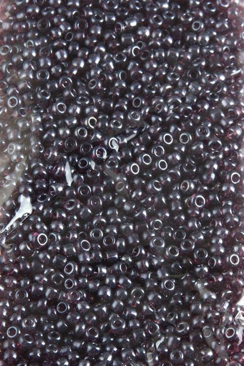 3 mm Yuvarlak Kum Boncuk 50 Gram - Mor