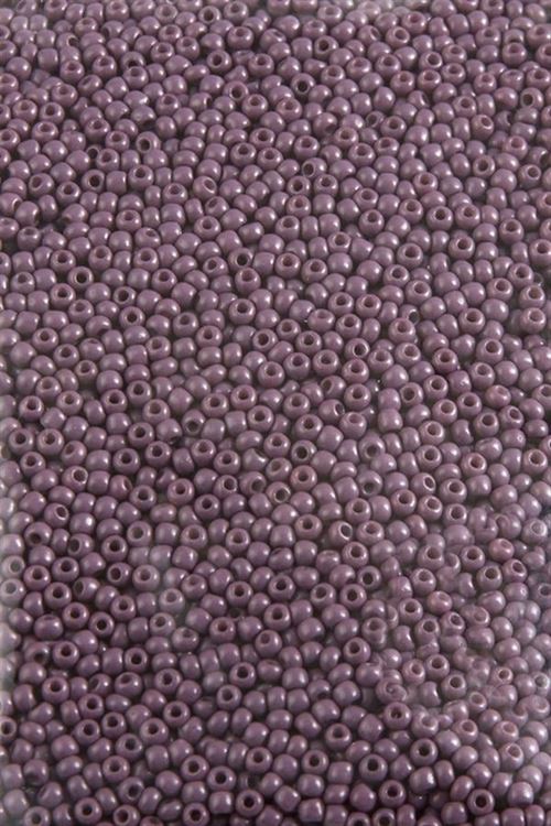 2 mm Yuvarlak Kum Boncuk 50 Gram - Mor