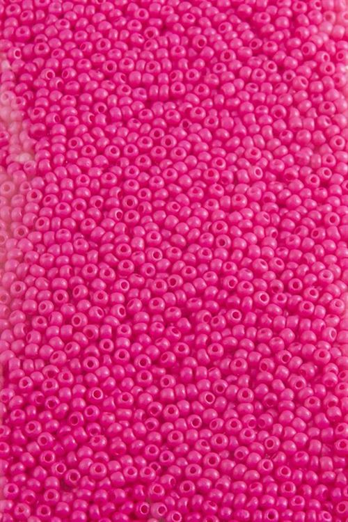 2 mm Yuvarlak Kum Boncuk 50 Gram - Pembe