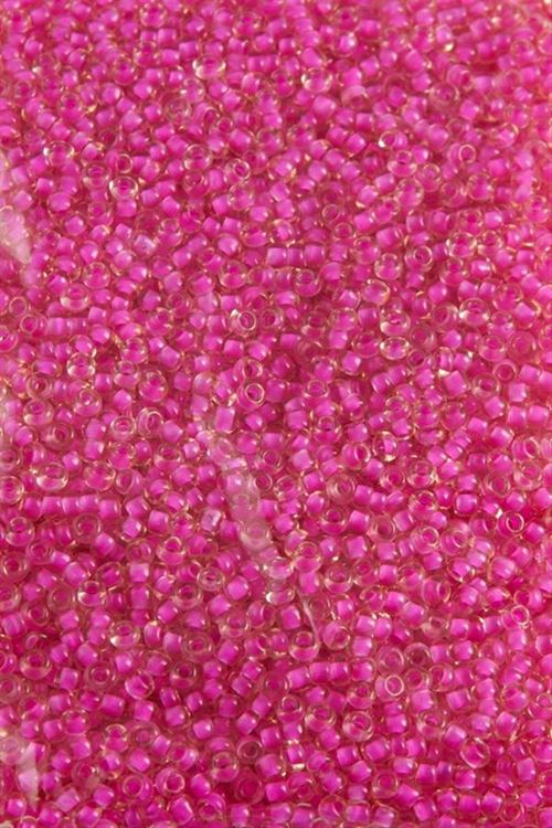 3 mm Yuvarlak Kum Boncuk 50 Gram - Pembe