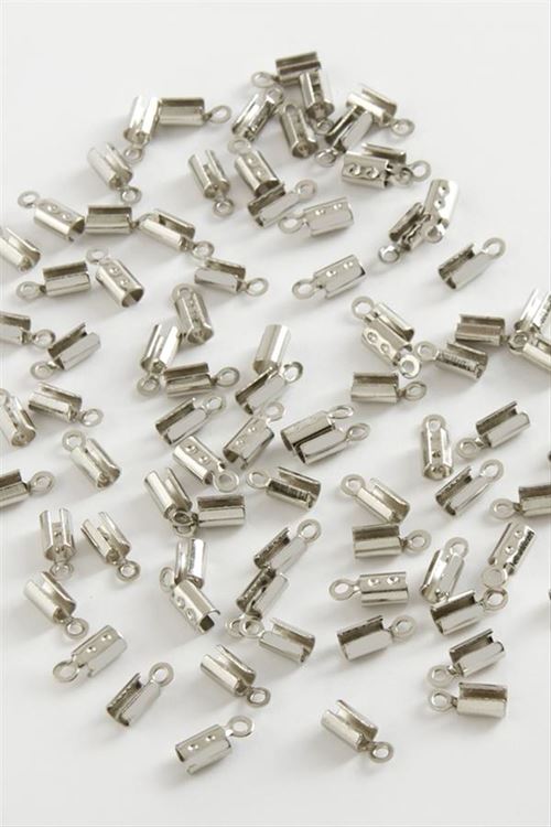 3 mm Boru Kapama 2000 Adet - Gümüş Rengi