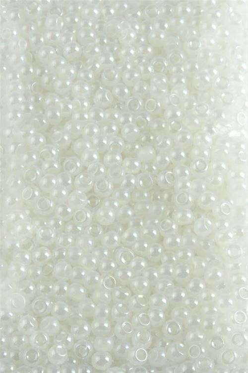 4 mm Yuvarlak Kum Boncuk 50 Gram - Beyaz