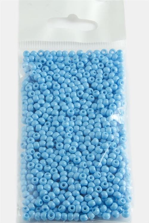 4 mm Yuvarlak Kum Boncuk 50 Gram - Turuncu
