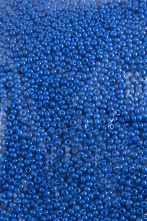 2 mm Yuvarlak Kum Boncuk 50 Gram - Lacivert-1
