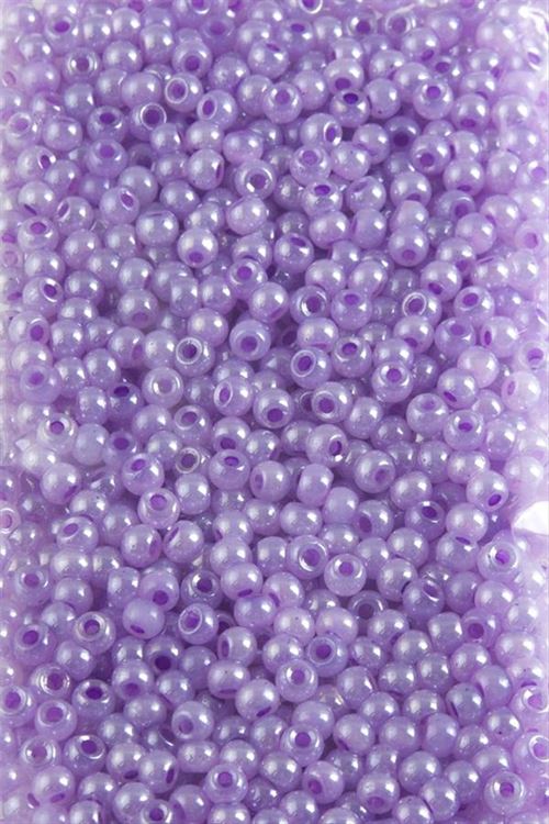 4 mm Yuvarlak Kum Boncuk 50 Gram - Mor