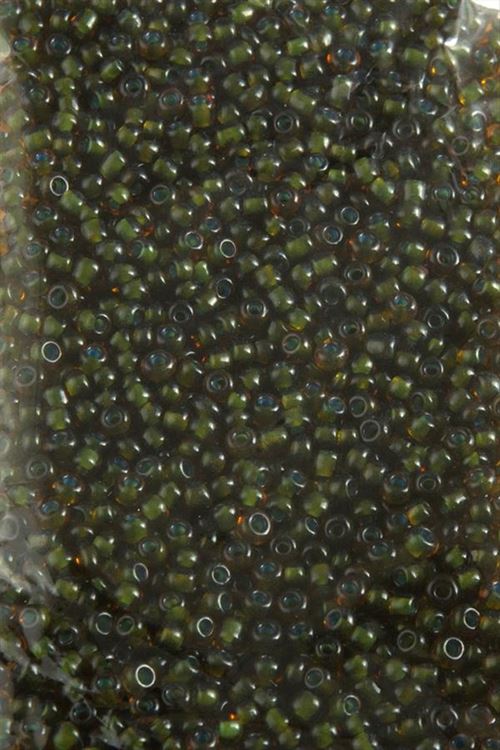 3 mm Yuvarlak Kum Boncuk 50 Gram - Yeşil