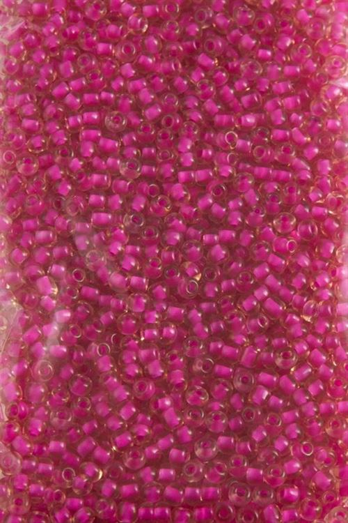 3 mm Yuvarlak Kum Boncuk 50 Gram - Pembe