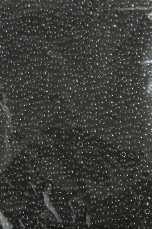 2 mm Yuvarlak Kum Boncuk 50 Gram - Siyah