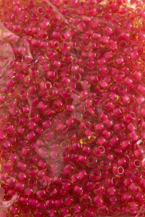 3 mm Yuvarlak Kum Boncuk 50 Gram - Kırmızı