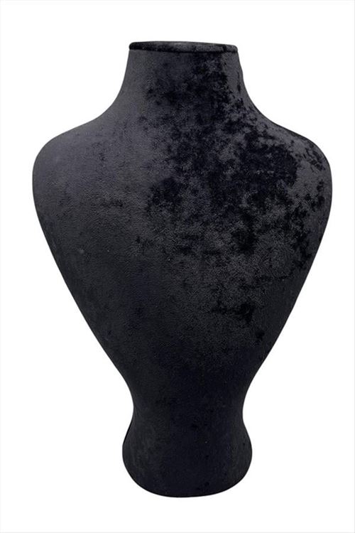 29 cm Bombeli Manken Anfora Kumaş - Siyah