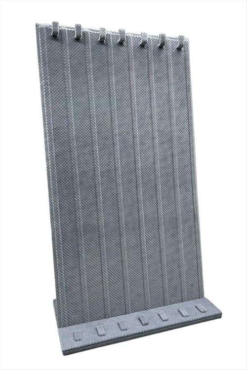 Kadife Tırnaklı Ayaklı Tesbih Standı - Gri