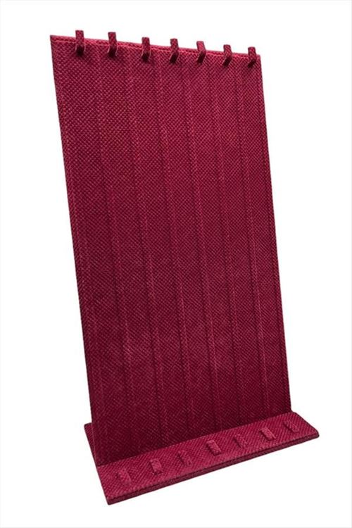 Kadife Tırnaklı Ayaklı Tesbih Standı - Bordo
