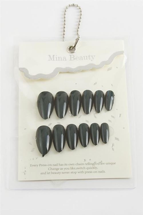 Mina Beauty Kedi Gözü Takma Tırnak - Lacivert