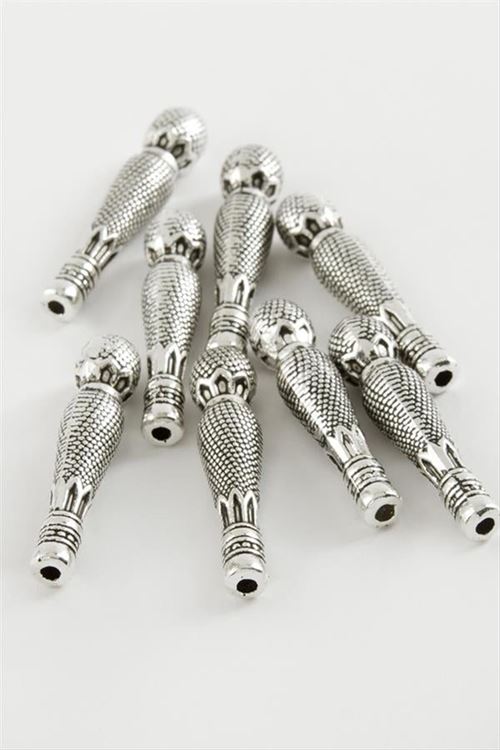 Noktalı Tesbih İmame Aparatı 50 Gram - Gümüş Rengi
