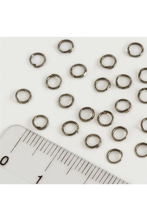 4*6 Lak Kaplama Metal Halka 25 Gram - Sarı
