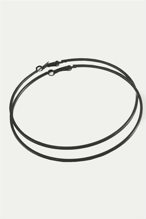 Ezme Metal Halka Küpe 8-9-10 cm