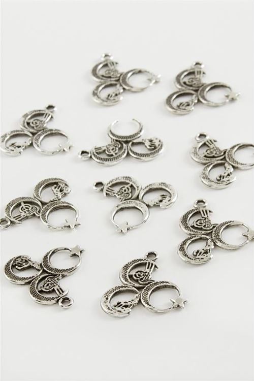 Hilal Tesbih Püskül Aparatı 50 Gram - Gümüş Rengi