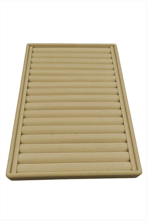 Dik Sosisli Anfora Yüzük Kelepçe Standı 24*34 cm - Açık Kahverengi