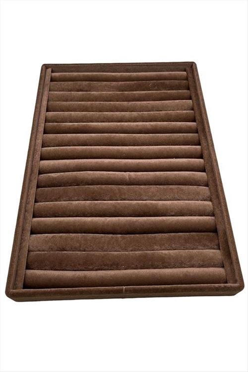 Dik Sosisli Anfora Yüzük Kelepçe Standı 24*34 cm - Kahverengi