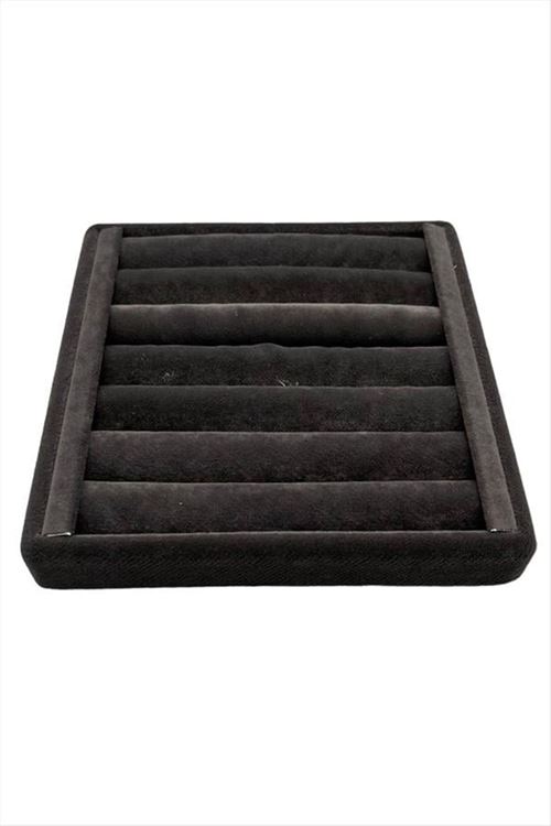 Yatay Sosisli Anfora Yüzük Kelepçe Standı 15*15 cm - Füme